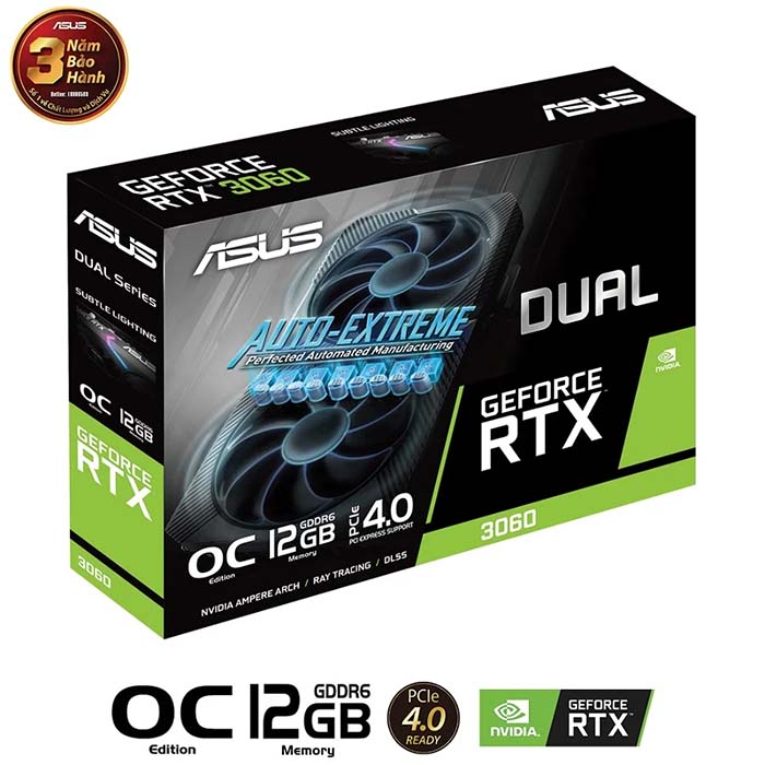 TNC Store Card Màn Hình Asus Dual Geforce RTX 3060 O12G V2